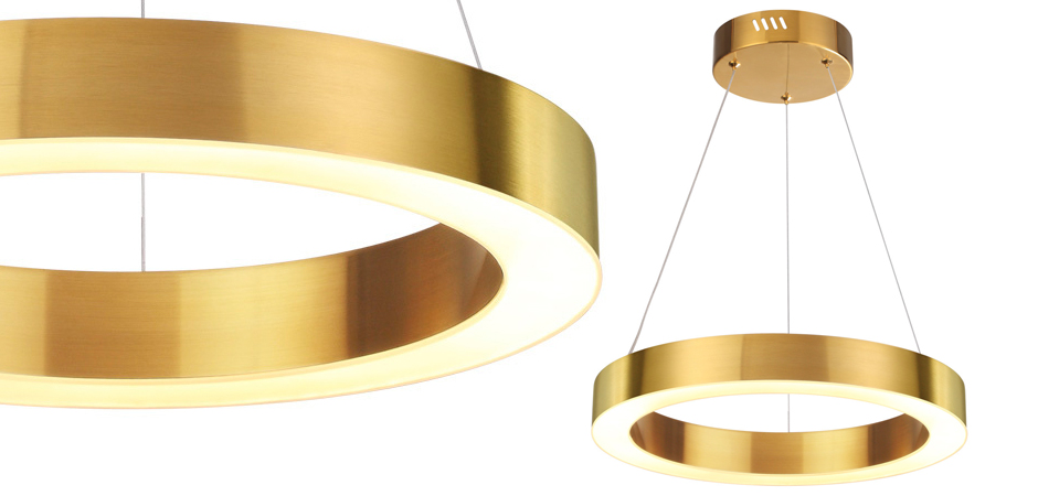 Люстра Gold Ribbon Ring Люстра Gold Ribbon Ring - Loft-Concept во Владивостоке