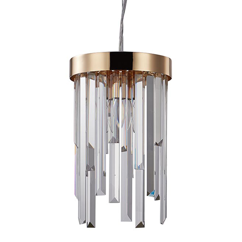 Подвесной светильник Bennett Pendant Lamp Золотой Прозрачный Подвесной светильник Bennett Pendant Lamp Золотой Прозрачный во Владивостоке | Loft Concept
