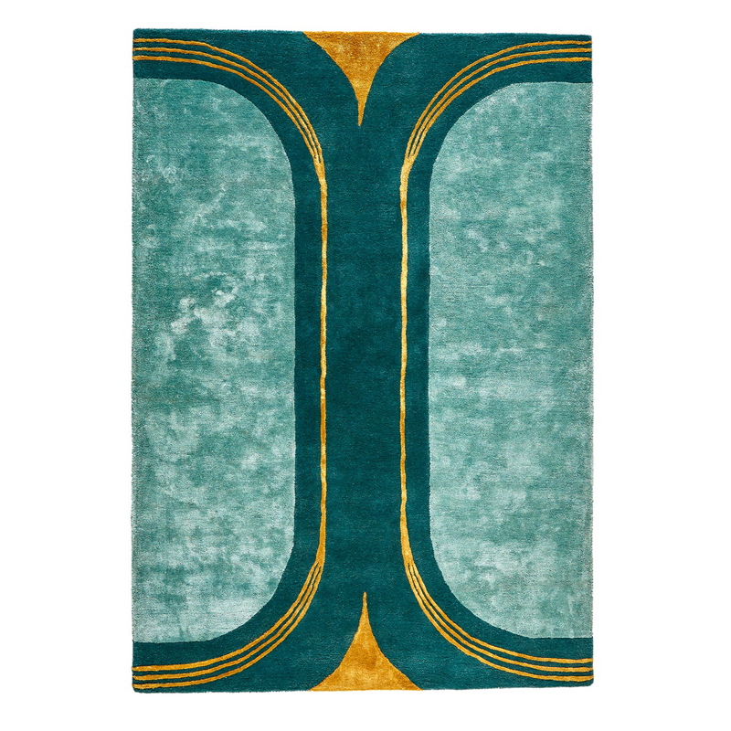 Ковер Carpet Green & Gold Мульти Ковер Carpet Green & Gold Мульти во Владивостоке | Loft Concept