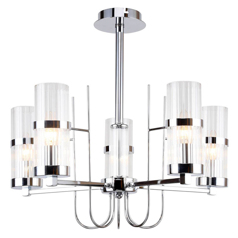Люстра Circle Dance Glass Chrome Хром Люстра Circle Dance Glass Chrome Хром во Владивостоке | Loft Concept