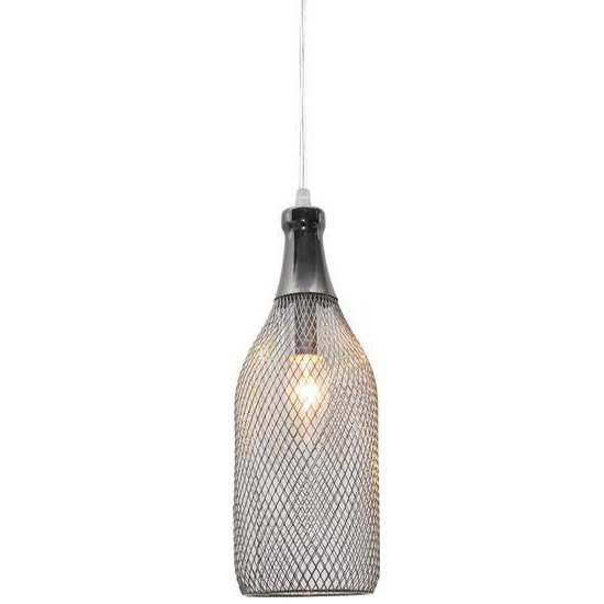 Подвесной светильник Loft Grid Pendant Tall Chrome Хром Подвесной светильник Loft Grid Pendant Tall Chrome Хром во Владивостоке | Loft Concept