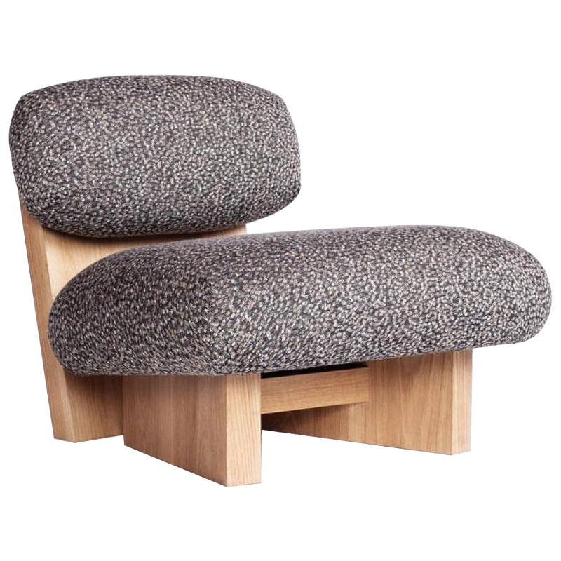 Дизайнерское кресло Gia Chair Серый Древесина Дизайнерское кресло Gia Chair Серый Древесина во Владивостоке | Loft Concept