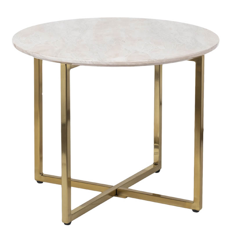 Приставной стол Esmond Side Table Латунь Приставной стол Esmond Side Table Латунь во Владивостоке | Loft Concept