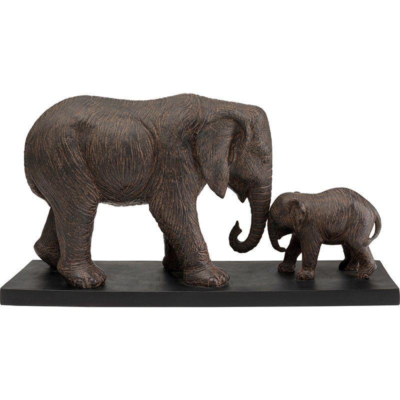 Статуэтка Dumbo Elephants Коричневый Статуэтка Dumbo Elephants Коричневый во Владивостоке | Loft Concept