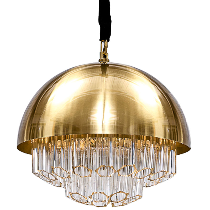 Люстра Erizzo Chandeliers Глянцевое золото Прозрачный Люстра Erizzo Chandeliers Глянцевое золото Прозрачный во Владивостоке | Loft Concept