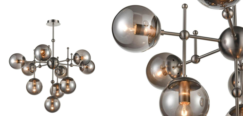 Люстра Smoke Balls Chandelier 10 Люстра Smoke Balls Chandelier 10 - Loft-Concept во Владивостоке