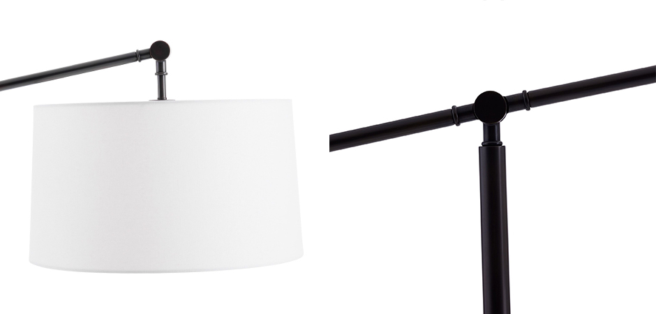 Торшер Arteriors NEWARK FLOOR LAMP Black Торшер Arteriors NEWARK FLOOR LAMP Black - Loft-Concept во Владивостоке