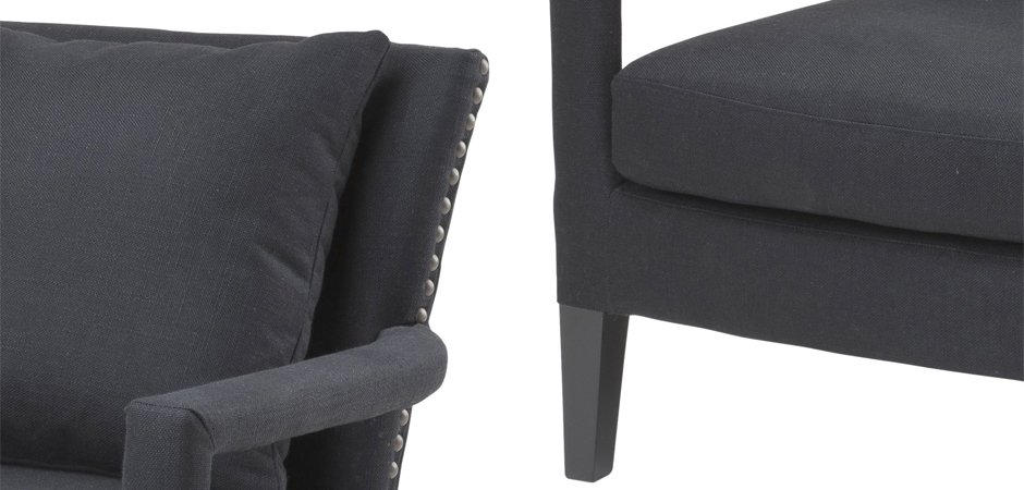 Кресло Eichholtz Chair Gregory Black Кресло Eichholtz Chair Gregory Black - Loft-Concept во Владивостоке