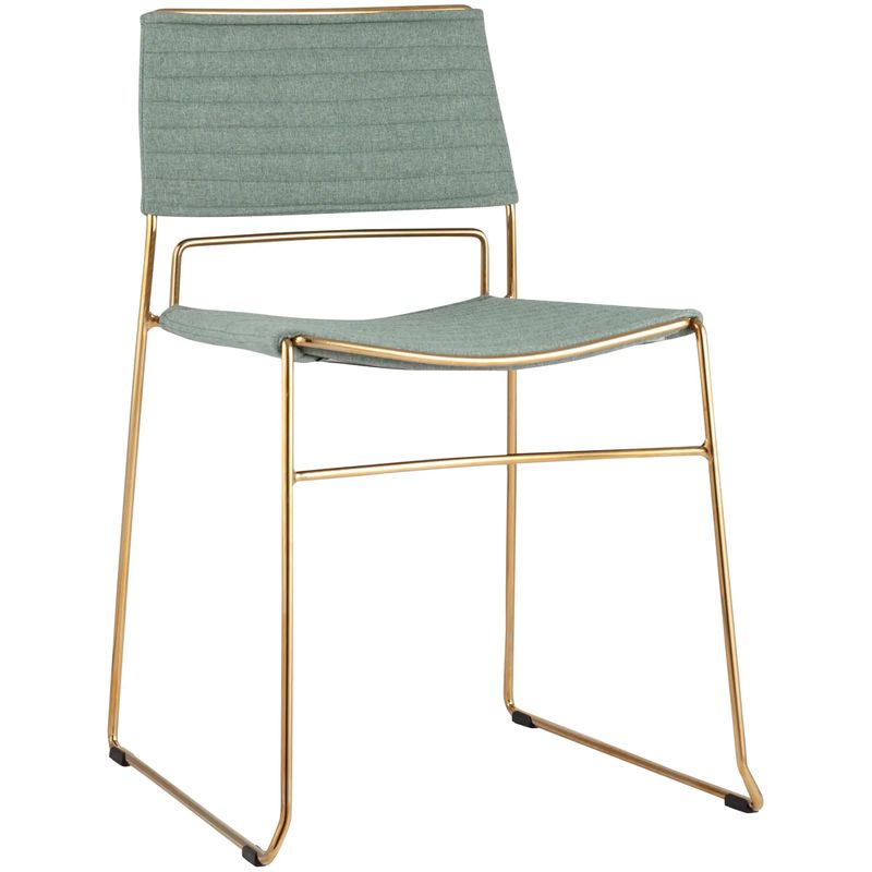 Стул Samuel Chair Светло-Зеленый Зеленый Золотой Стул Samuel Chair Светло-Зеленый Зеленый Золотой во Владивостоке | Loft Concept