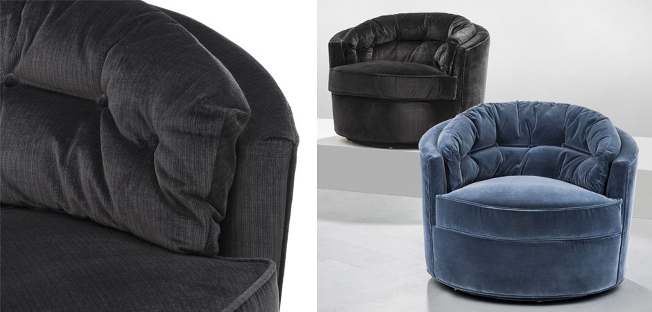 Кресло Eichholtz Chair Recla Black Кресло Eichholtz Chair Recla Black - Loft-Concept во Владивостоке