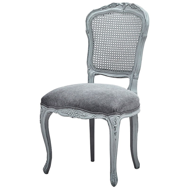 Стул Maria Antoinette Stool Серый Светло-серый Стул Maria Antoinette Stool Серый Светло-серый во Владивостоке | Loft Concept