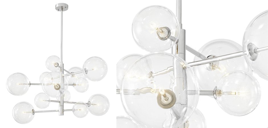 Люстра Chandelier Argento S Nickel Люстра Chandelier Argento S Nickel - Loft-Concept во Владивостоке