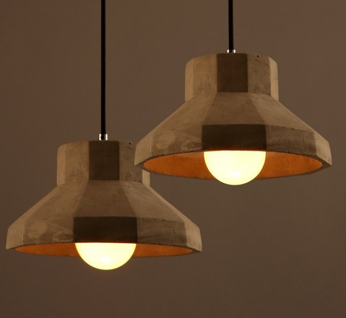 Подвесной светильник Art Concrete Aubergine Подвесной светильник Art Concrete Aubergine во Владивостоке | Loft Concept
