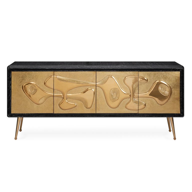 Комод REFORM CREDENZA Золотой Черный Комод REFORM CREDENZA Золотой Черный во Владивостоке | Loft Concept