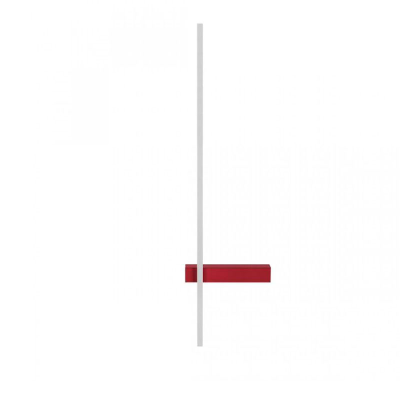 Бра светодиодное Trumpet Tube Red bottom Белый Красный Бра светодиодное Trumpet Tube Red bottom Белый Красный во Владивостоке | Loft Concept