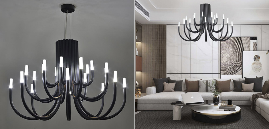 Люстра PALMA BY ALMA LIGHT Black Люстра PALMA BY ALMA LIGHT Black - Loft-Concept во Владивостоке