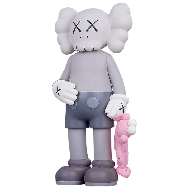 Статуэтка Toon grey Серый Розовый Статуэтка Toon grey Серый Розовый во Владивостоке | Loft Concept