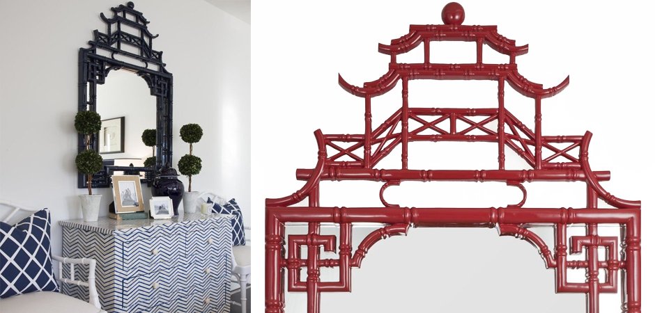Зеркало Pagoda Mirror Red Зеркало Pagoda Mirror Red - Loft-Concept во Владивостоке