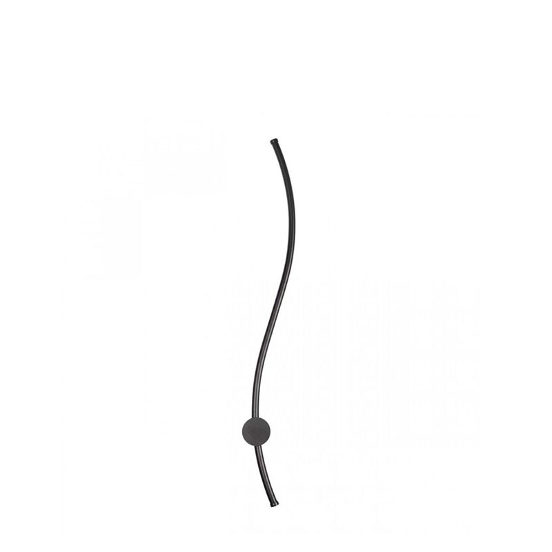Светодиодное бра Curved Line Черный Черный Светодиодное бра Curved Line Черный Черный во Владивостоке | Loft Concept