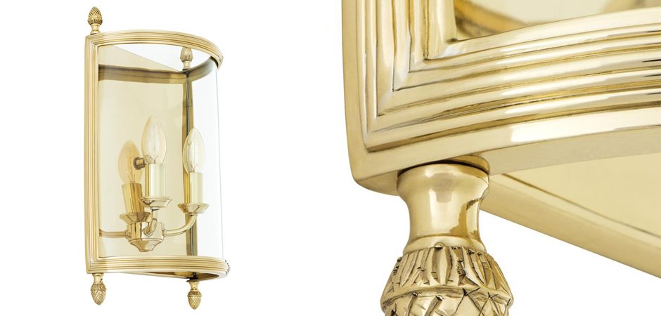 Бра Wall Lamp Lennon M Brass - Loft-Concept во Владивостоке