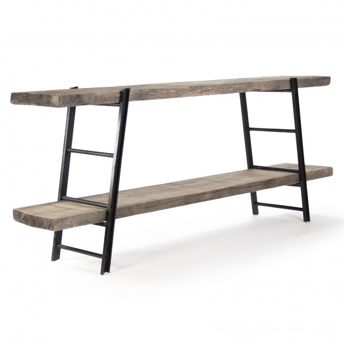 Стеллаж Industrial Iron Rustic Console Стеллаж Industrial Iron Rustic Console во Владивостоке | Loft Concept