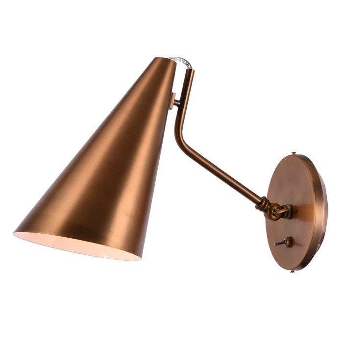 Бра VC light CLEMENTE wall lamp copper Медь Бра VC light CLEMENTE wall lamp copper Медь во Владивостоке | Loft Concept