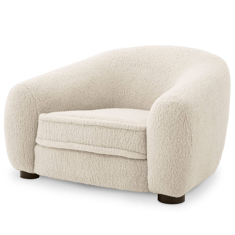 Кресло Eichholtz Chair Freud cream Бежевый Черный Кресло Eichholtz Chair Freud cream Бежевый Черный во Владивостоке | Loft Concept