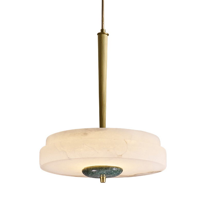 Подвесной светильник Martin Marble Hanging Light Белый Мрамор Bianco Малахит (зеленый) Латунь Подвесной светильник Martin Marble Hanging Light Белый Мрамор Bianco Малахит (зеленый) Латунь во Владивостоке | Loft Concept
