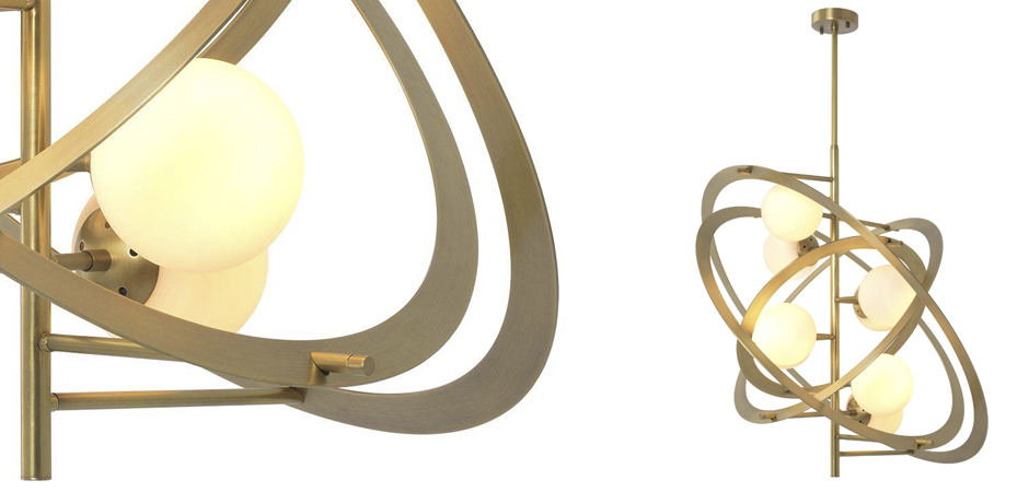 Люстра Eichholtz Chandelier Space Люстра Eichholtz Chandelier Space - Loft-Concept во Владивостоке