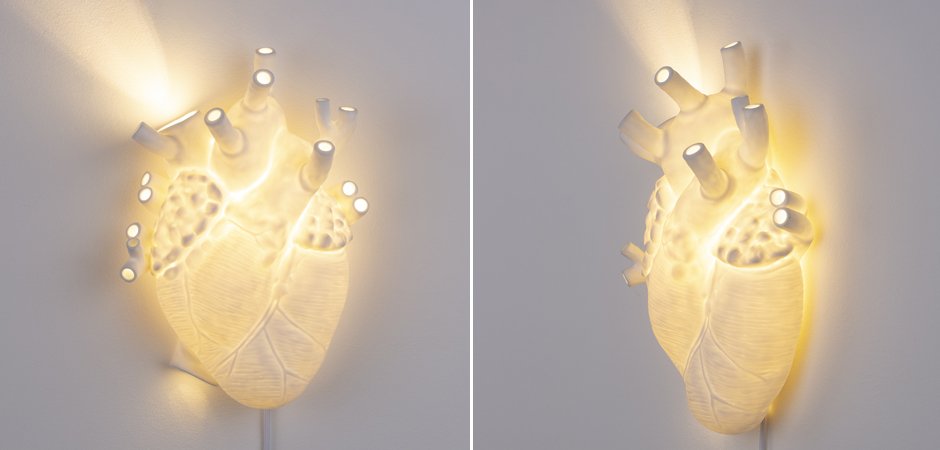 Бра Seletti Heart Lamp Бра Seletti Heart Lamp - Loft-Concept во Владивостоке