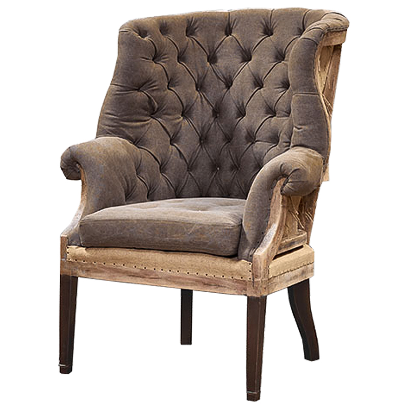 Кресло Gamilton Armchair Cocoa Какао Коричневый Кресло Gamilton Armchair Cocoa Какао Коричневый во Владивостоке | Loft Concept