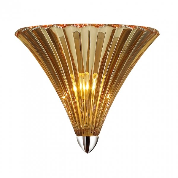 Бра Corsica Wall Lamp Amber Золотой Бра Corsica Wall Lamp Amber Золотой во Владивостоке | Loft Concept