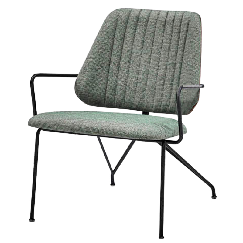 Кресло William Chair Черный Голубой пастельный Карамель Кресло William Chair Черный Голубой пастельный Карамель во Владивостоке | Loft Concept
