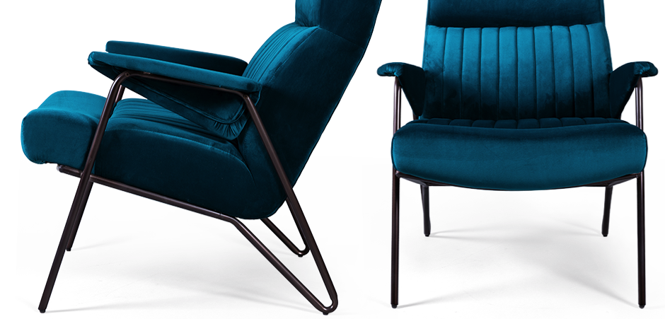 Кресло Solonar blue Кресло Solonar blue - Loft-Concept во Владивостоке