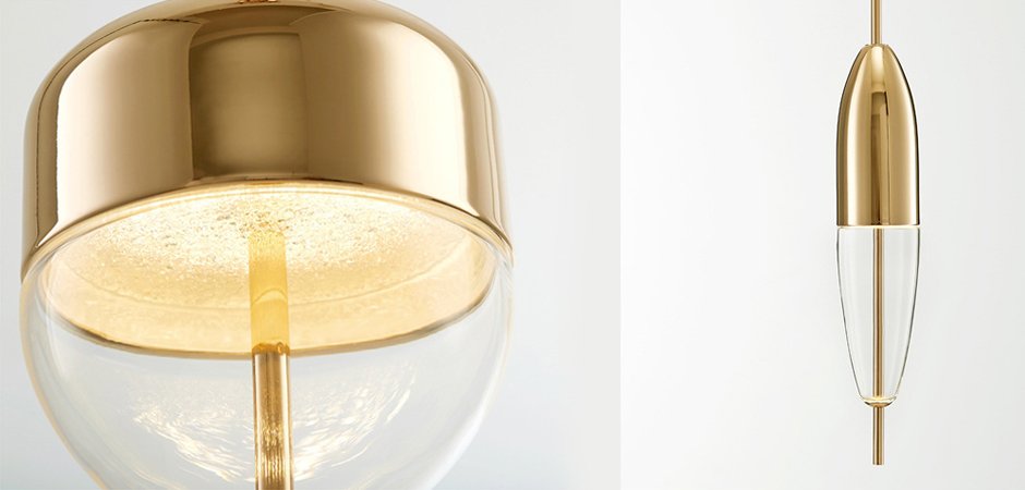 Подвесной светильник Nao Tamura Flow GOLD Подвесной светильник Nao Tamura Flow GOLD - Loft-Concept во Владивостоке