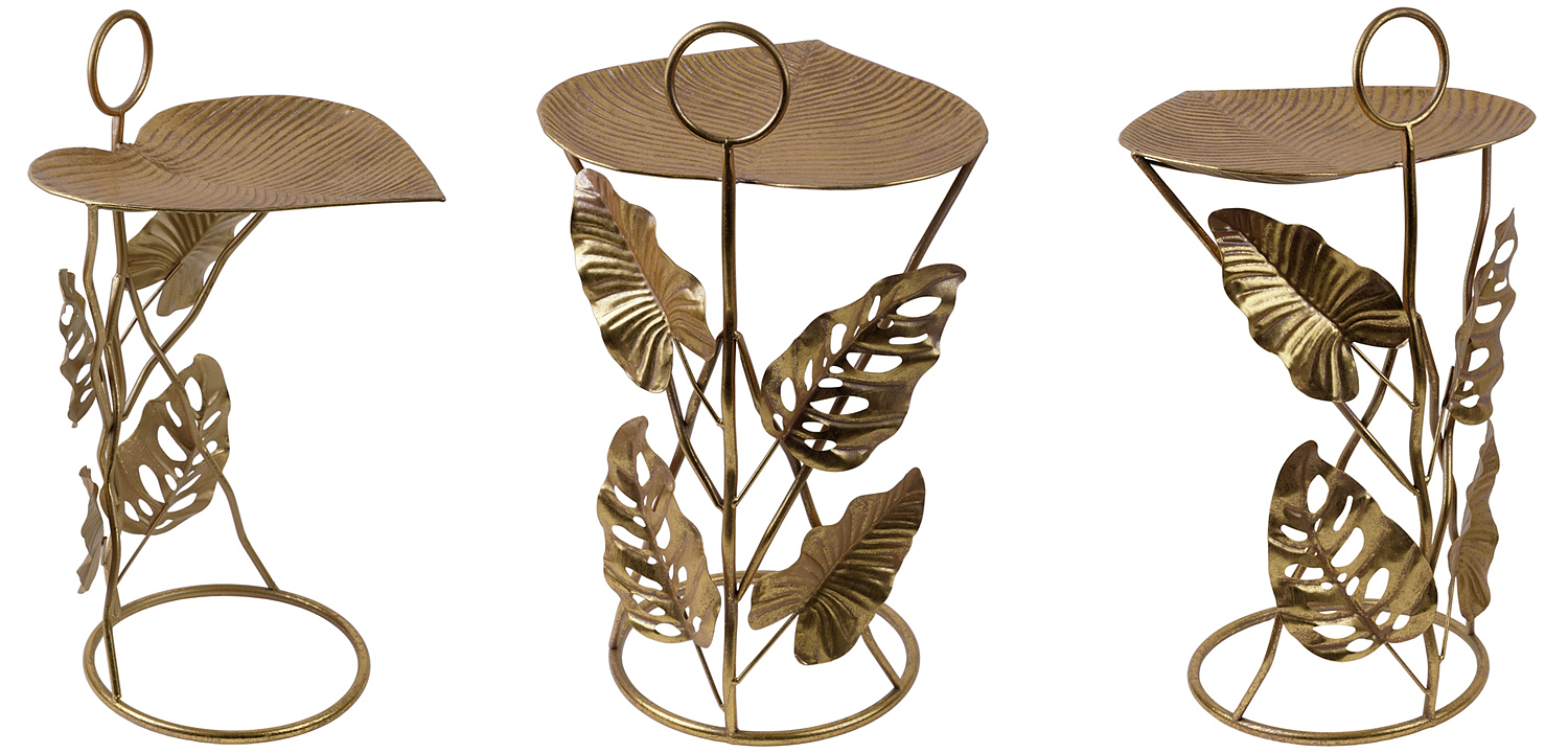Приставной стол Monstera Leaves Side Table Приставной стол Monstera Leaves Side Table - Loft-Concept во Владивостоке