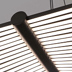 Люстра в виде распахнутых крыльев из тонких металлических планок Flight of Freedom варинант исполнения - 11 | Loft Concept во Владивостоке