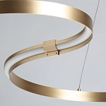 Люстра подвесная светодиодная в виде волнообразной ленты Ribbon Vortex варинант исполнения - 20 | Loft Concept во Владивостоке