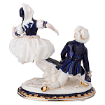 Статуэтка фарфоровая Влюбленная пара Charming Statuette варинант исполнения - 2 | Loft Concept во Владивостоке