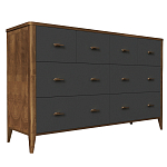 Комод из массива бука с 8-ю ящиками Tasteful Furniture варинант исполнения - 2 | Loft Concept во Владивостоке