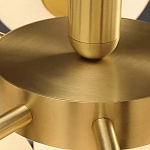 Люстра круглая со стеклянными сферами Maleficent варинант исполнения - 2 | Loft Concept во Владивостоке