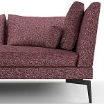 Мебельная ткань Шенилл фиолетовый цвет 138 см T4-25 варинант исполнения - 7 | Loft Concept во Владивостоке