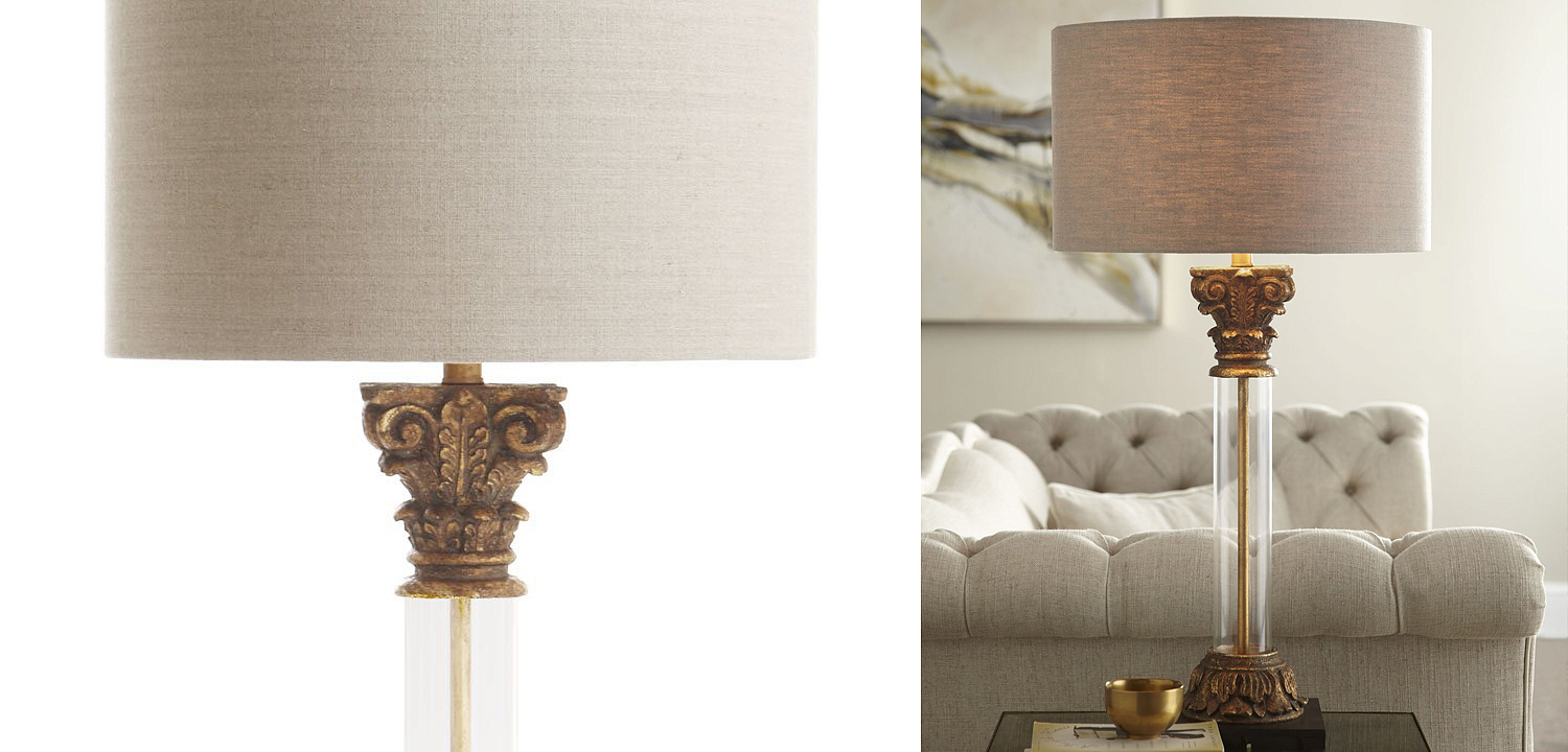 Настольная лампа Odette Provence Table lamp Настольная лампа Odette Provence Table lamp - Loft-Concept во Владивостоке