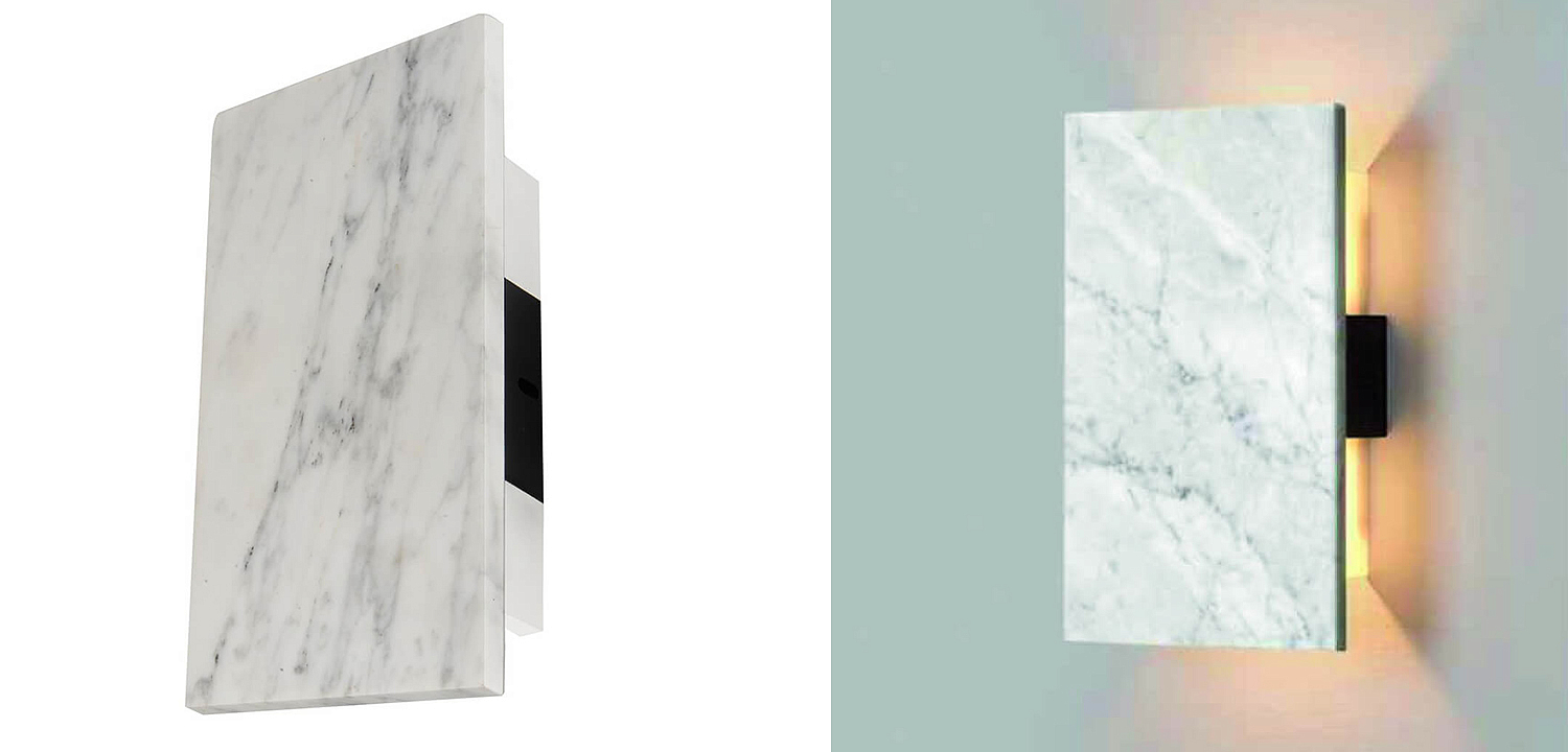 Бра Jordy Marble Slab Wall Lamp Бра Jordy Marble Slab Wall Lamp - Loft-Concept во Владивостоке