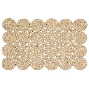 Ковер прямоугольный из джутовой основы Tight bundles