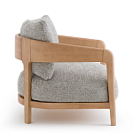 Кресло с каркасом из массива ясеня Deniaud Ash Grey Armchair варинант исполнения - 4 | Loft Concept во Владивостоке