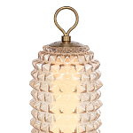 Настольная лампа с факутрным стеклянным плафоном Sonora варинант исполнения - 3 | Loft Concept во Владивостоке