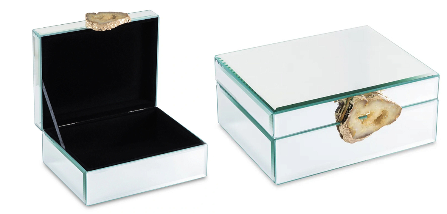 Шкатулка Glass Agate Box Шкатулка Glass Agate Box - Loft-Concept во Владивостоке