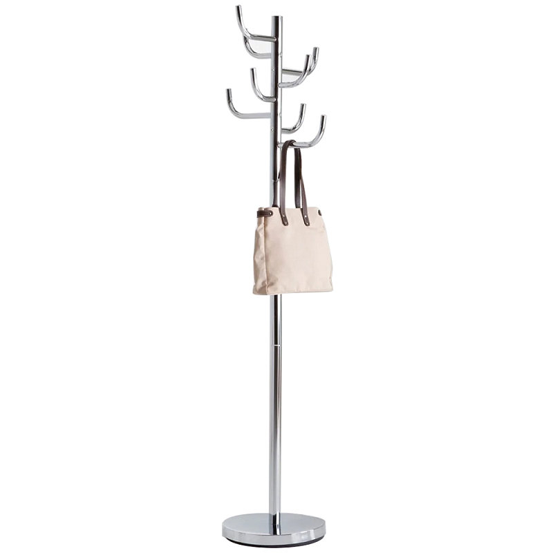 Напольная вешалка из металла Hattie Metal Floor hanger Хром Напольная вешалка из металла Hattie Metal Floor hanger Хром во Владивостоке | Loft Concept