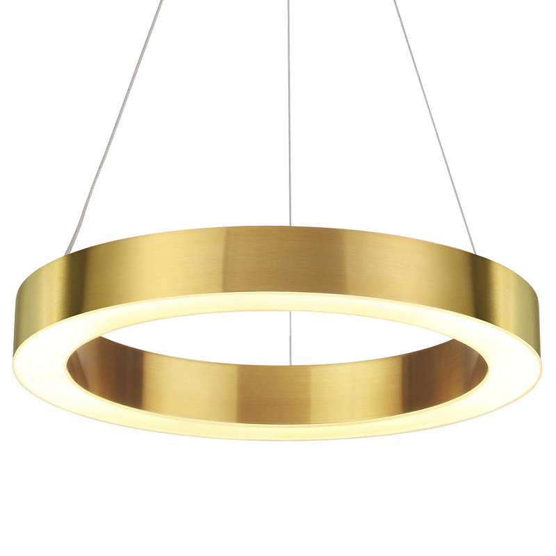 Люстра Gold Ribbon Ring Золотой во Владивостоке | Loft Concept 